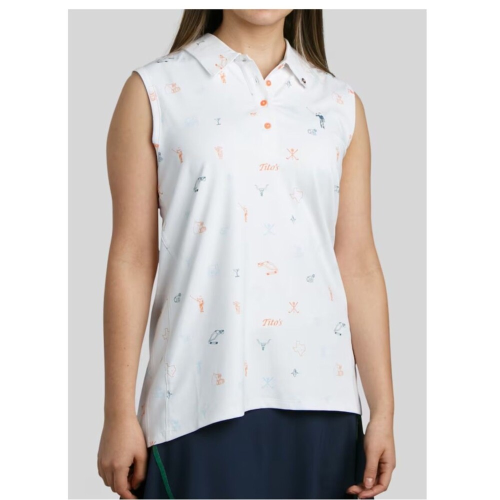 William Murray US open sleeveless golf top L NWT